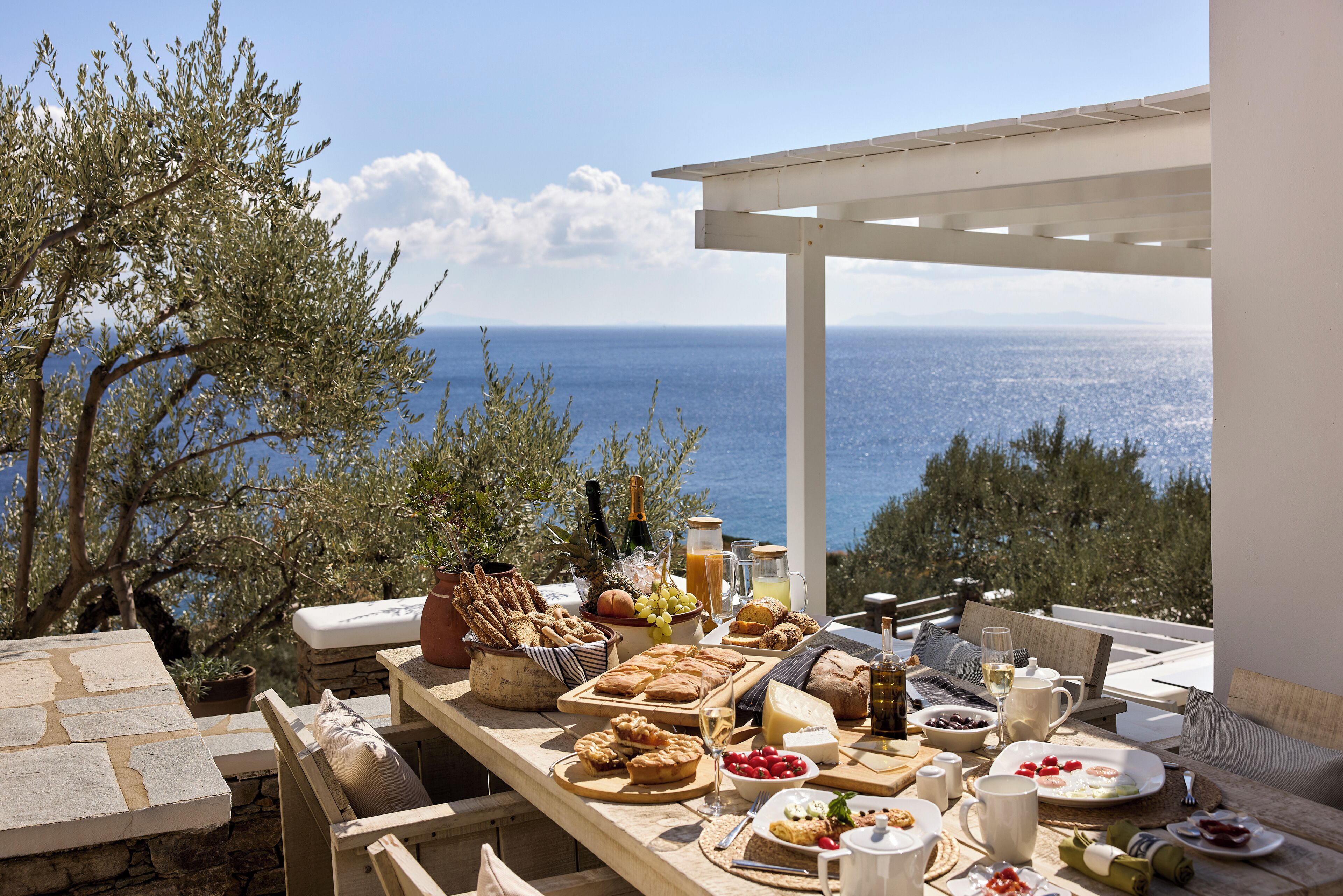 Breakfast buffet