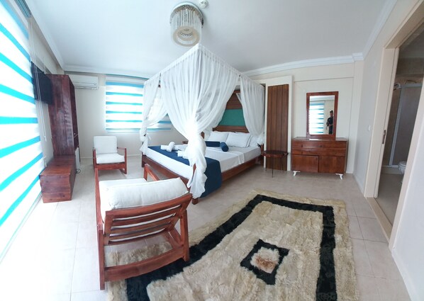 Chambre Double Supérieure, vue mer