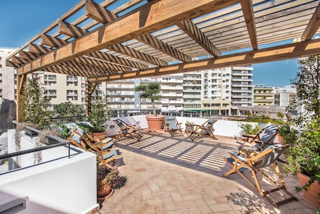 Terraza en la azotea