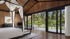 Villa – deluxe, 1 kingsize-seng | Utsikt fra rommet