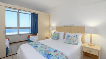 Two Bedroom Sea View Apartment | In-room safe, soundproofing, free cribs/infant beds