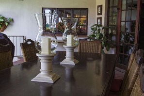 Outdoor dining