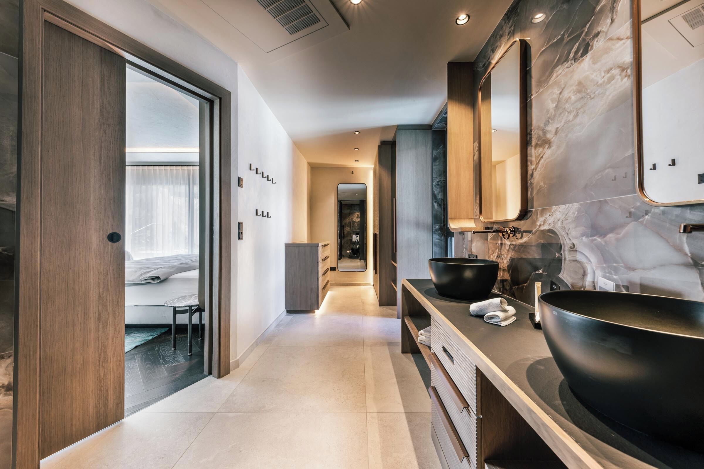 Luxury-Villa, 2 Schlafzimmer, auf dem Wassser | Badezimmer | Dusche, Regendusche, Haartrockner, Bademäntel