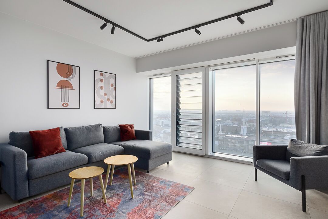 Panorama appartement, 1 slaapkamer, uitzicht op de stad | Uitzicht vanuit de kamer