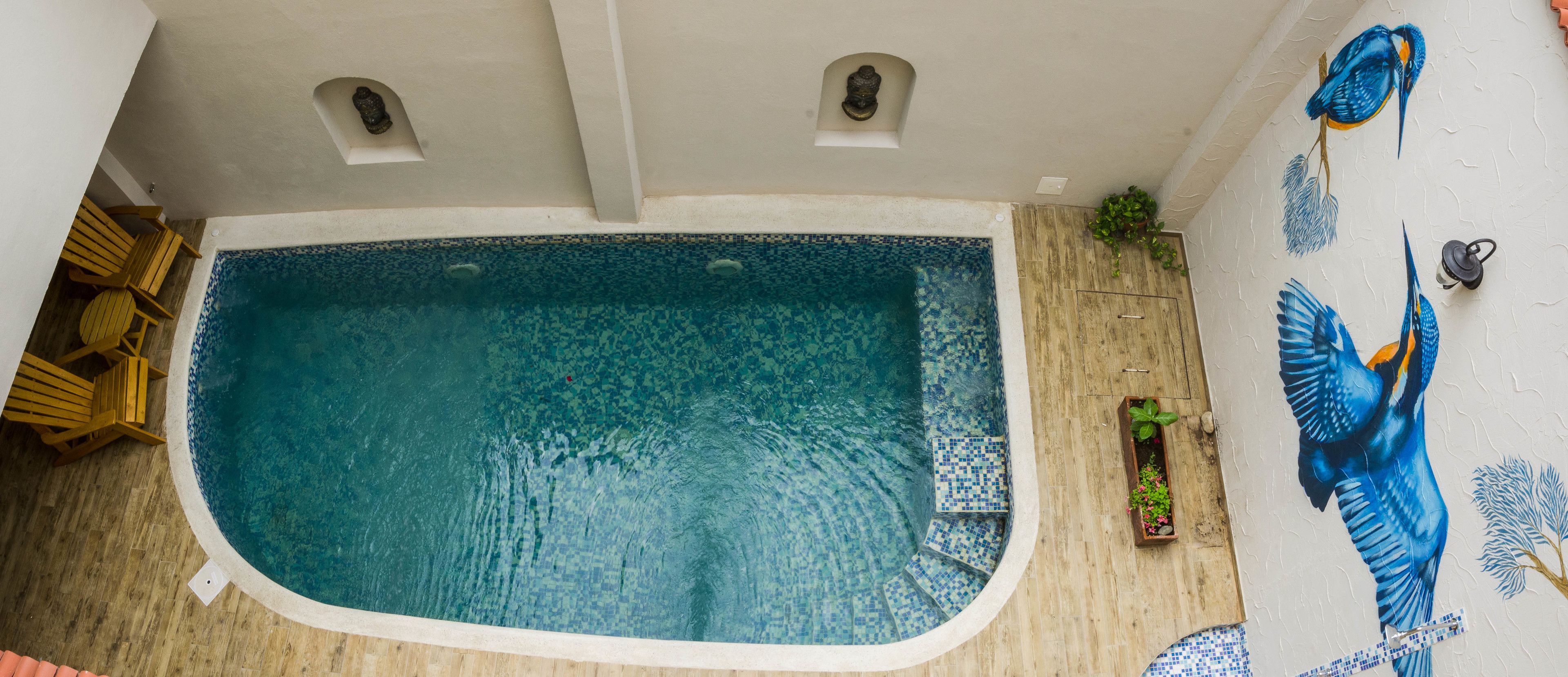 indoor pool, outdoor pool