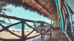 Basic Studio, 1 Queen Bed, Balcony, Ocean View | Balcony view - Hotel Peix Sayulita & Beach Club (Sayulita)