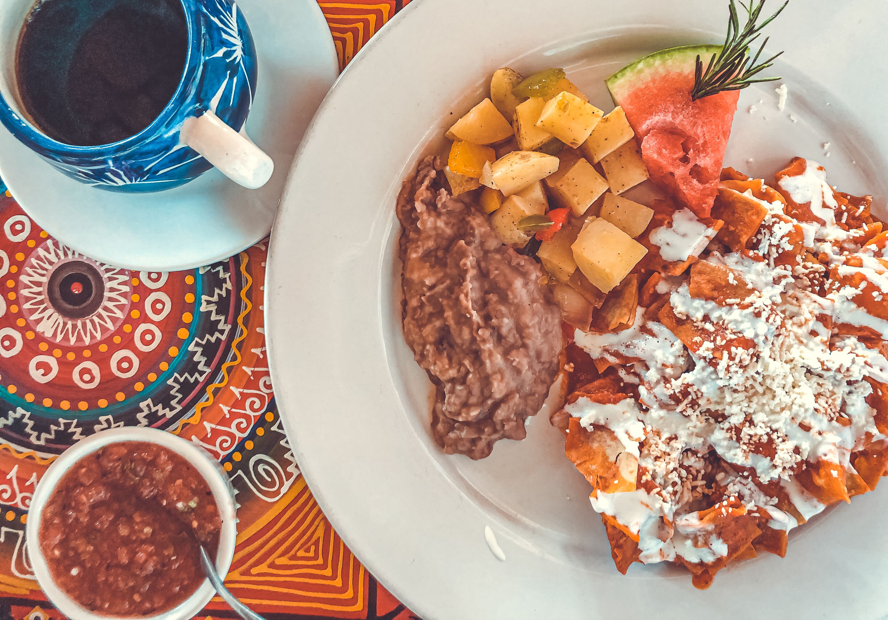 daily full breakfast for a fee