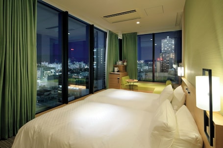 Building design. Candeo Hotels Hiroshima Hatchobori