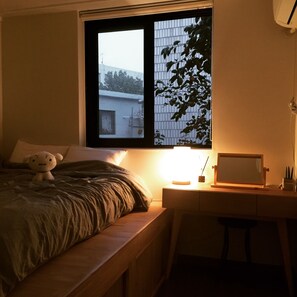 Roupas de cama premium, individualmente decorados, cortinas blackout