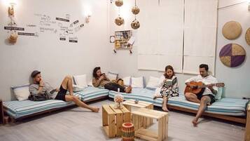 Sala de estar en el lobby