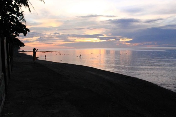 On the beach, snorkeling, kayaking