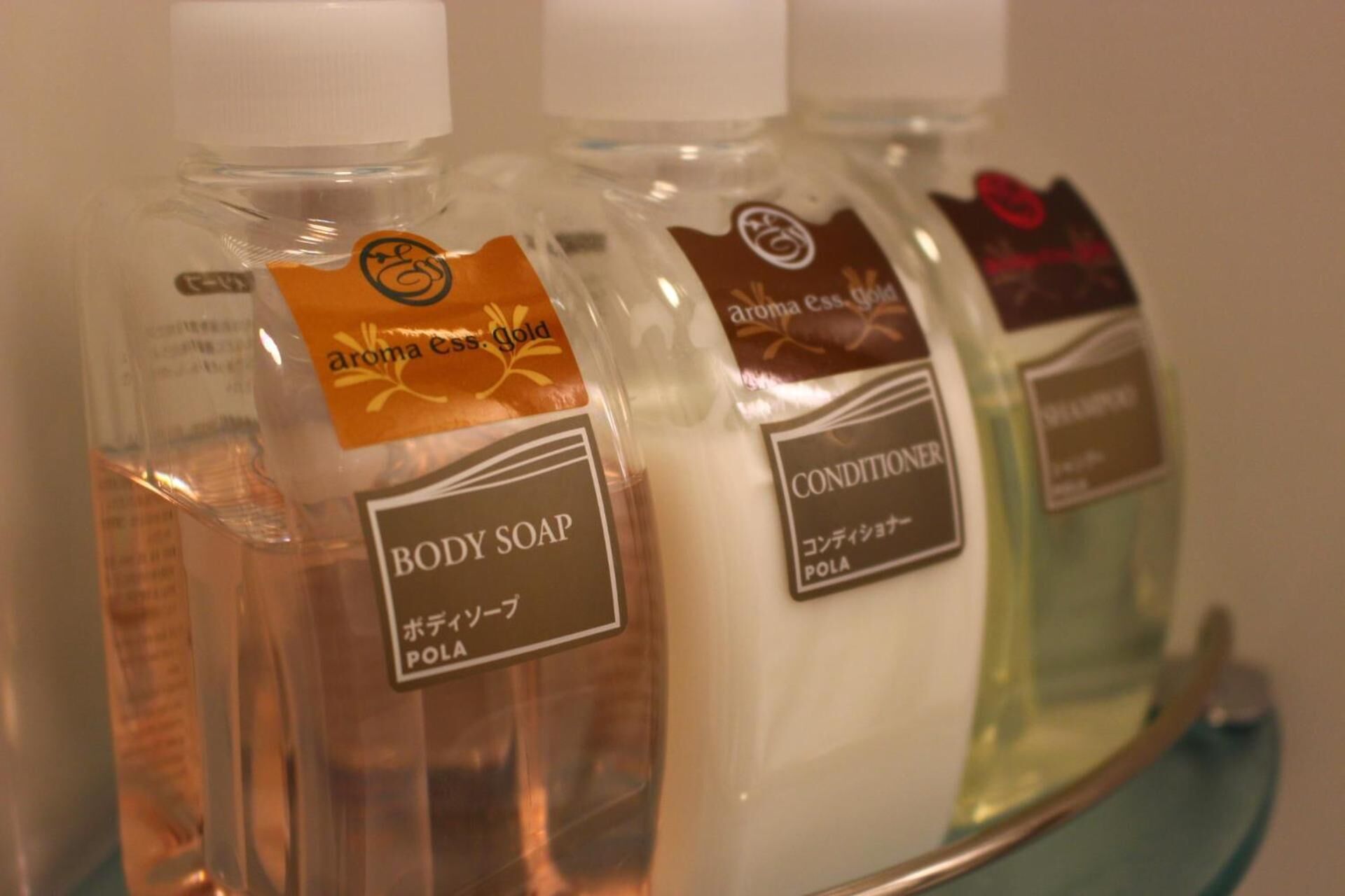 free toiletries, hair dryer, slippers, bidet