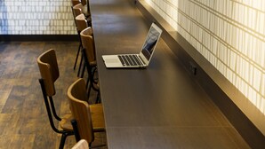 Sitteområde i lobbyen