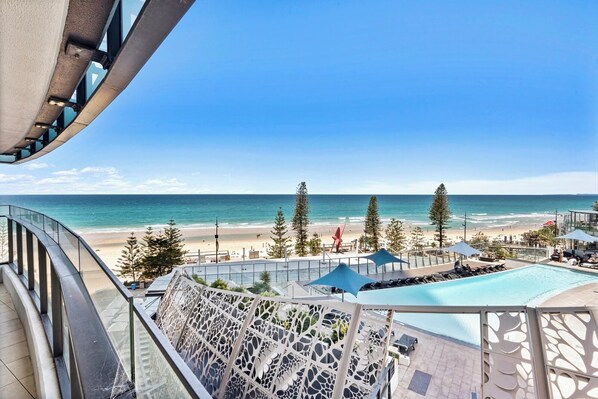 Premium Apartment | View from room - Soul on the Esplanade - HR Surfers Paradise (Surfers Paradise)
