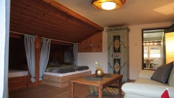 Căn hộ, không hút thuốc, quang cảnh núi (1 Adler) | Khu phòng khách | TV màn hình phẳng