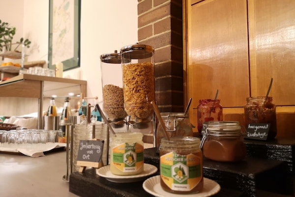 Daily buffet breakfast (EUR 6 per person)