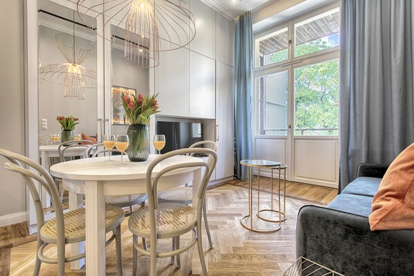 Living room - Tyzenhauz Apartments (Kraków)