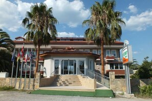 Façade de l’hébergement