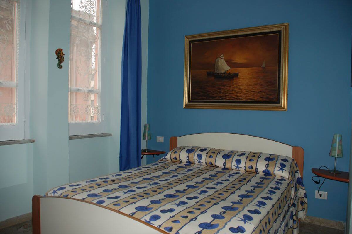 Habitación estándar doble (Stanza del Mare) | Escritorio y wifi gratis