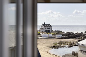 Chambre Classique, balcon, vue plage