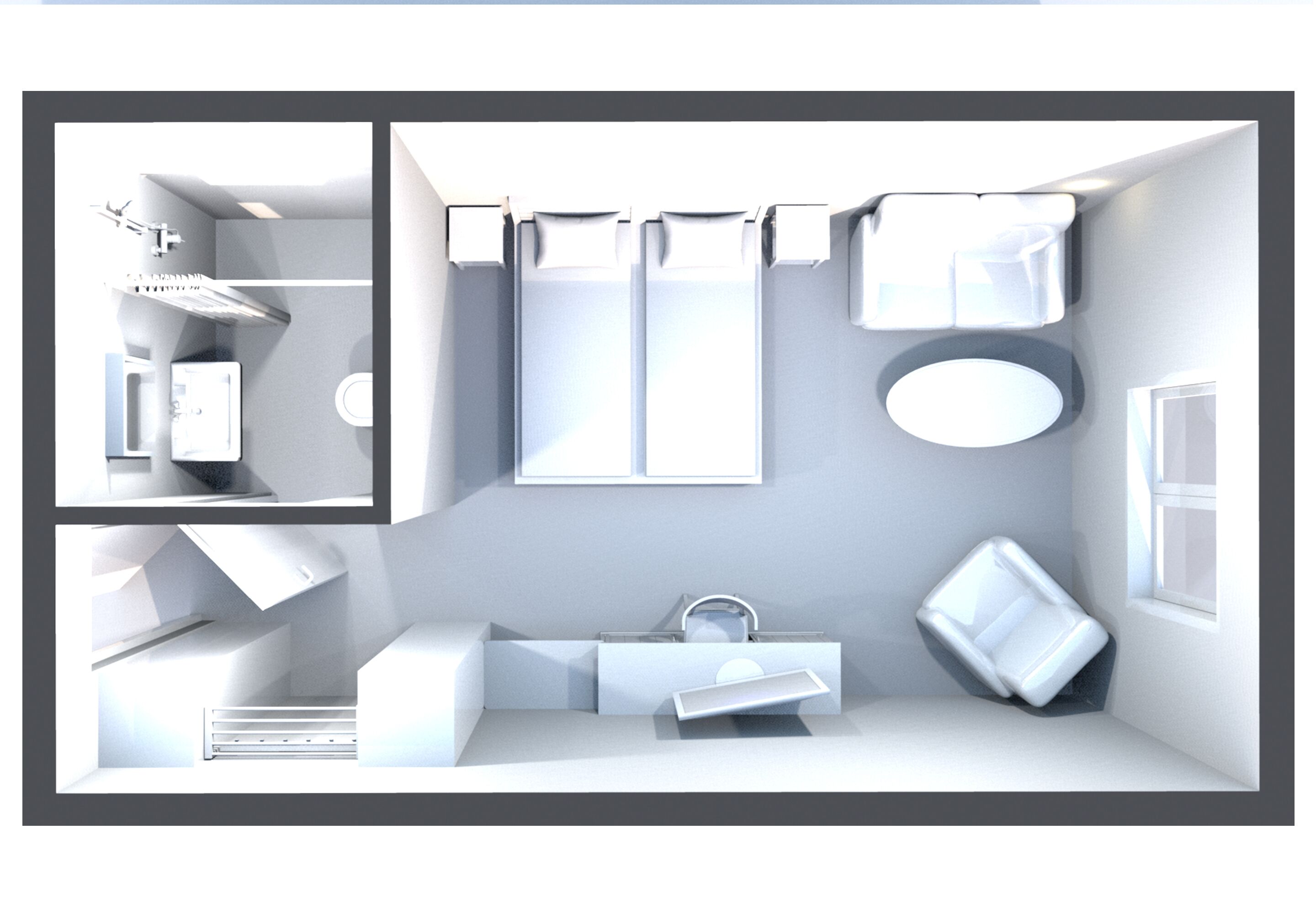 blackout curtains, cots/infant beds, free wifi, bed sheets