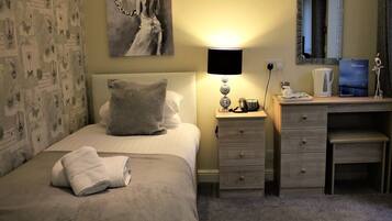 Enkeltrom – basic, eget bad (Annex) | Sengetøy