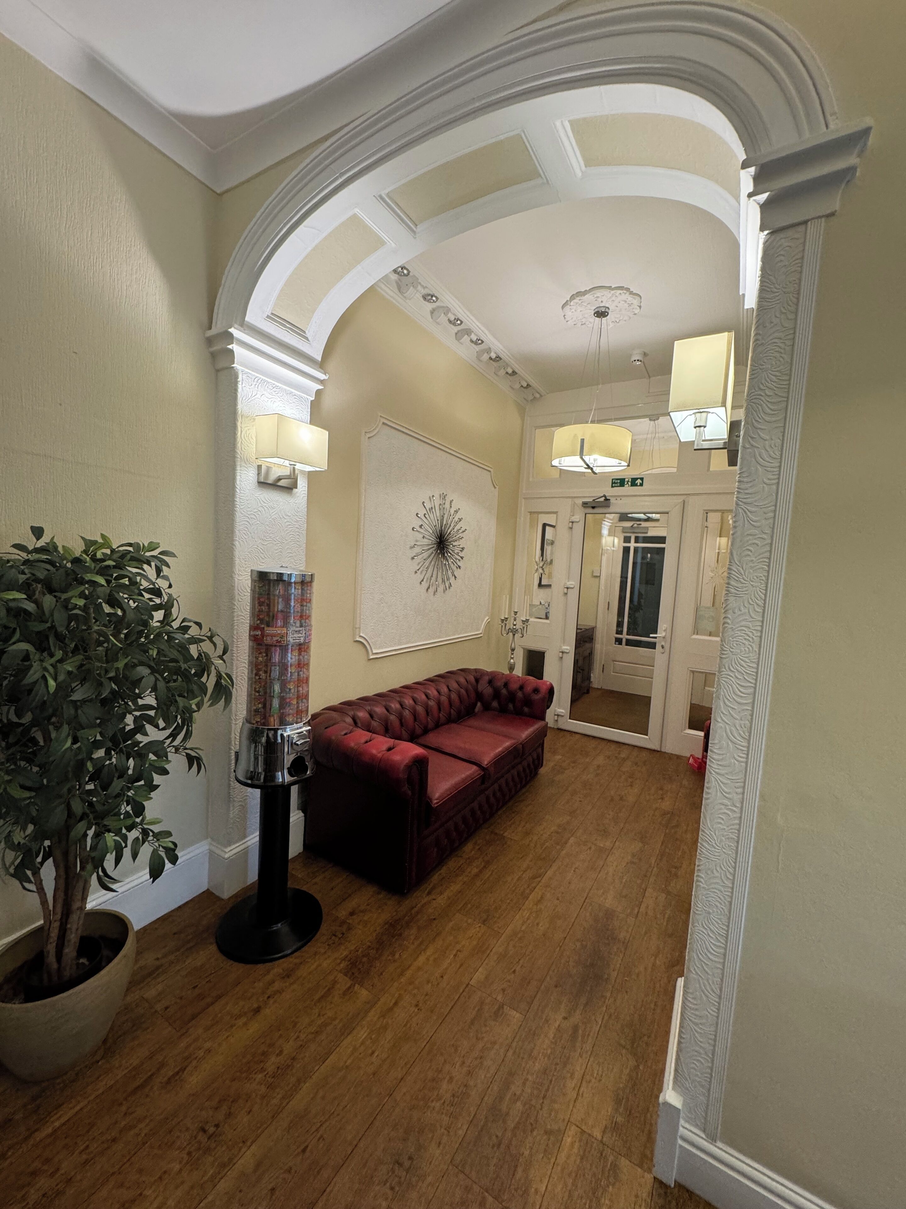 Sitzecke in der Lobby