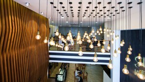 Sitteområde i lobbyen