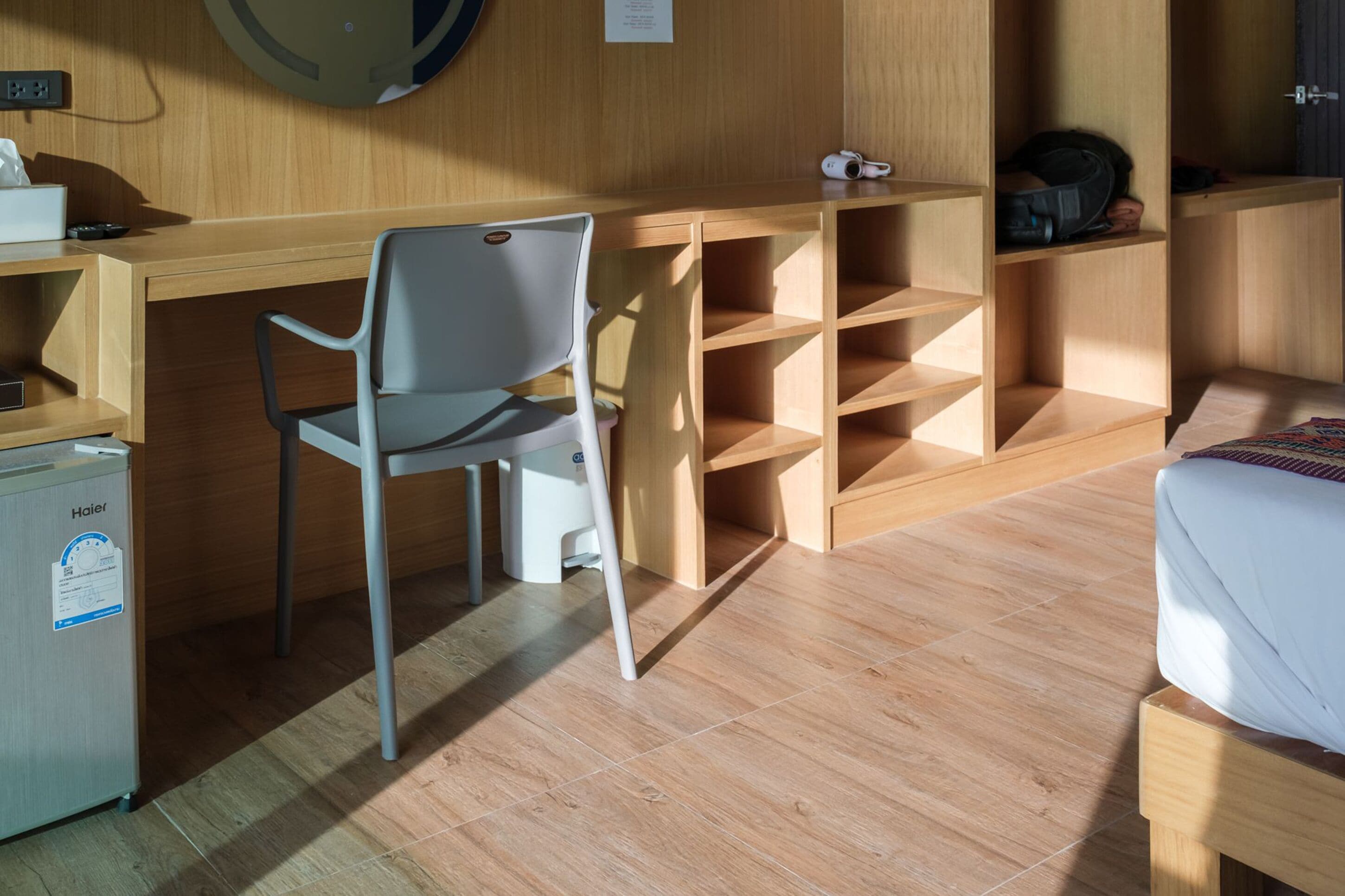 panoramic room | 1 bedroom, in-room safe, desk, laptop workspace