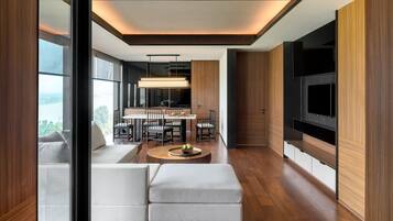 In-room safe, desk, blackout curtains, iron/ironing board