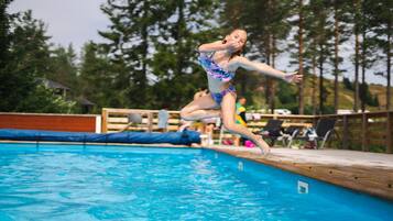 Seasonal outdoor pool