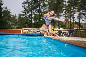 Seasonal outdoor pool