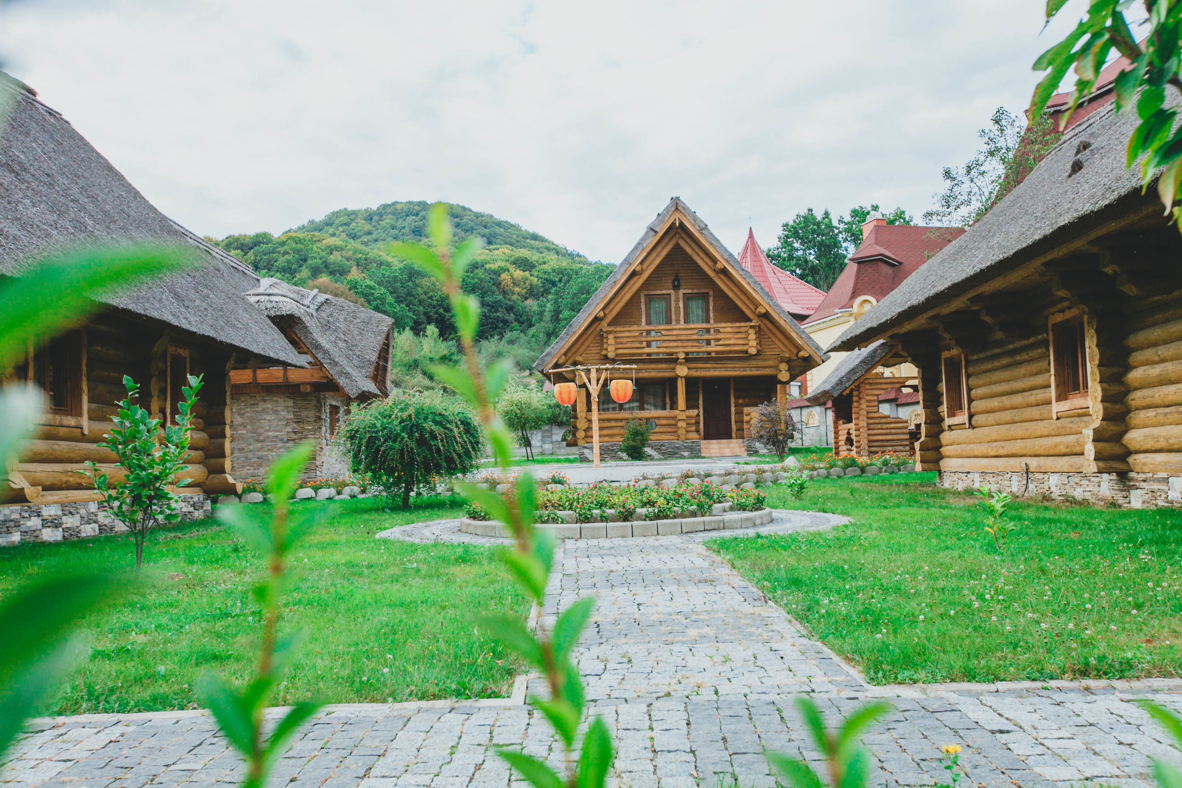 Småhus (Hutsul) | 1 soverom, sengetøy av topp kvalitet, lydisolert og strykejern/-brett