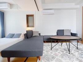 Apartment, 2 Bedrooms ( 201 ) | Desk, iron/ironing board, free WiFi, bed sheets