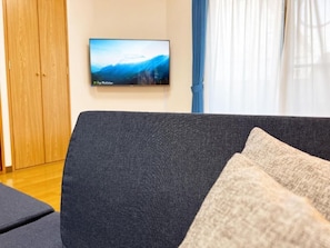 Apartment, 2 Bedrooms ( 201 ) | Desk, iron/ironing board, free WiFi, bed sheets