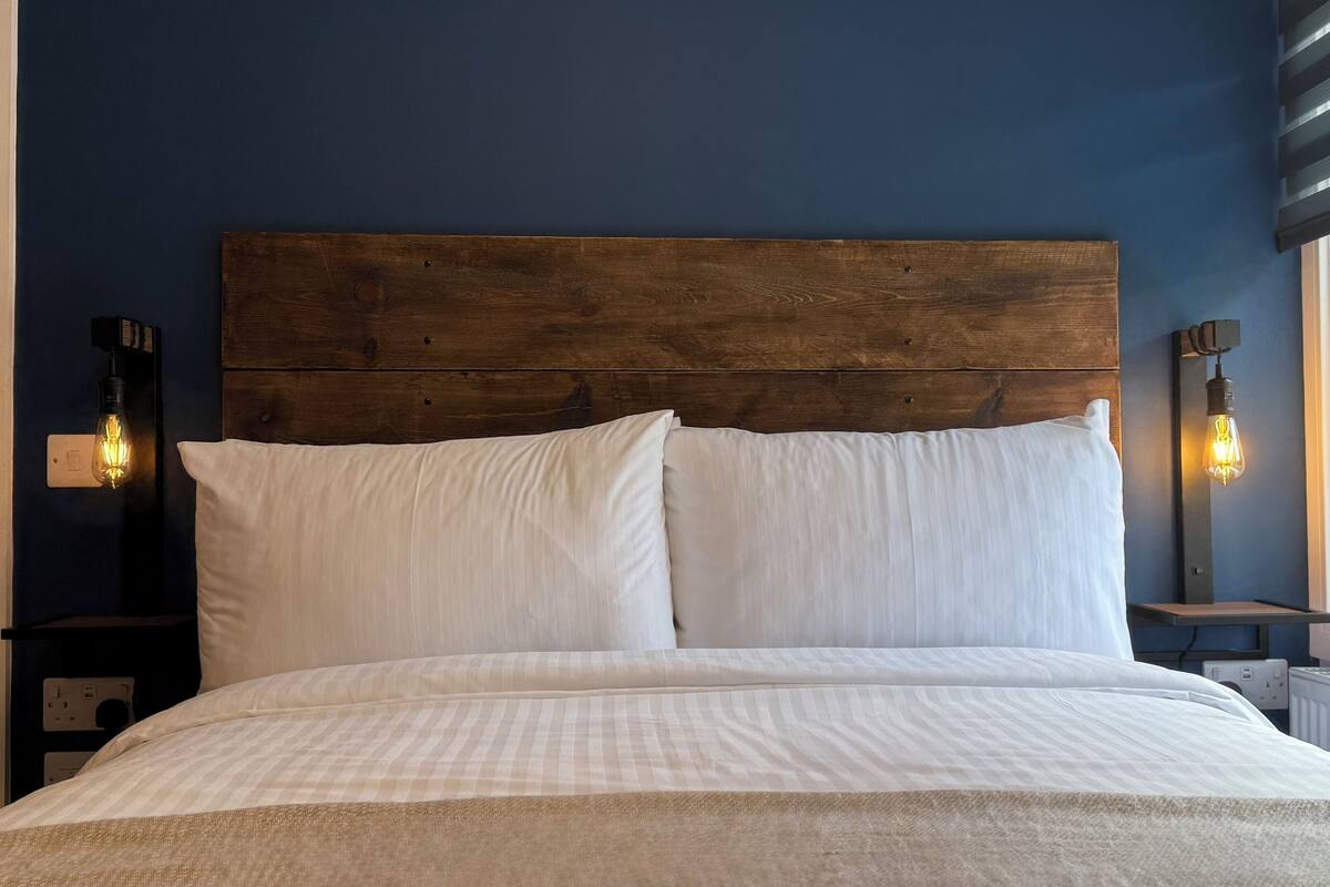 Monolocale Superior, 1 letto matrimoniale, angolo cottura, al piano terra | Biancheria in cotone egiziano, biancheria da letto di alta qualità