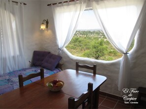 Deluxe Apartment, 2 Bedrooms | Bathroom | Shower, rainfall showerhead, free toiletries, bidet - El Faro de Carpier (Comuna Estancia Vieja)