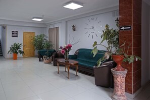 Sala de estar en el lobby