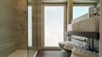 Regadera, regadera tipo lluvia, amenidades de baño de diseñador