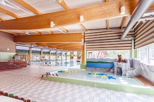 Una piscina techada