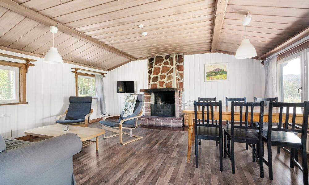 Hytte (6 beds) | Strykejern/-brett og wi-fi (inkludert)