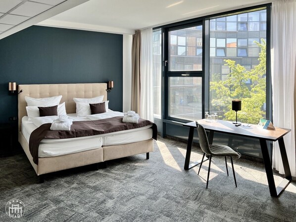 Chambre Double Deluxe (Plus) | 1 chambre, literie de qualité supérieure