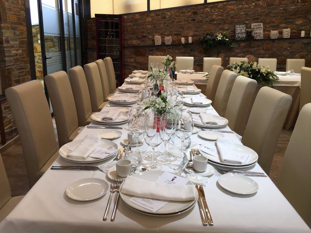 Ze serveren er ontbijt, lunch en diner 
