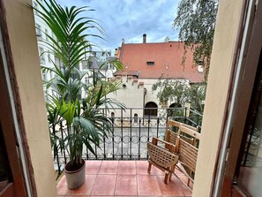Suite monolocale Design, vista cortile | Terrazza/patio