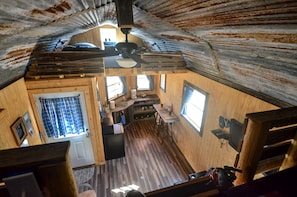 Cabane Deluxe, plusieurs lits, non-fumeur, vue colline