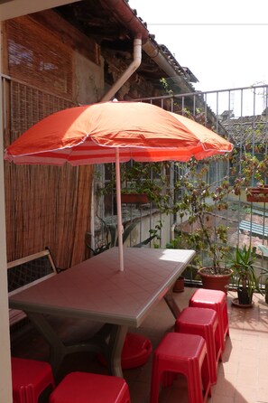 Terrace/patio - Hostel Santa Monaca (Florence)