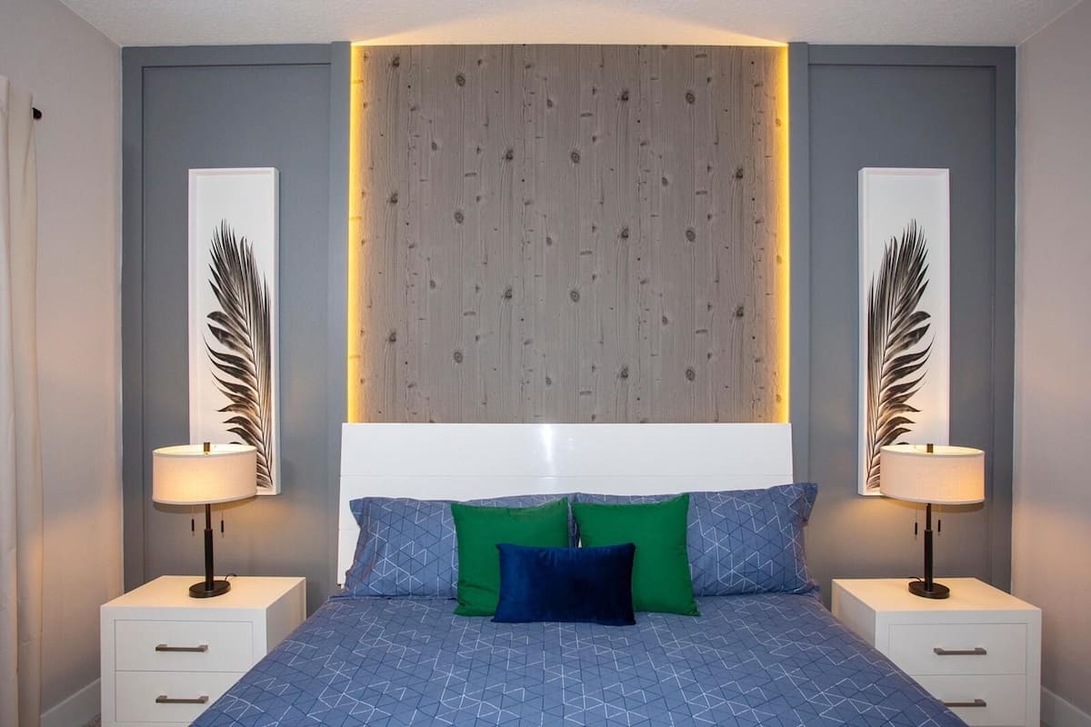 Townhouse Mewah, 3 kamar tidur, pemandangan resor (47) | Seprai premium dan didekorasi berbeda-beda