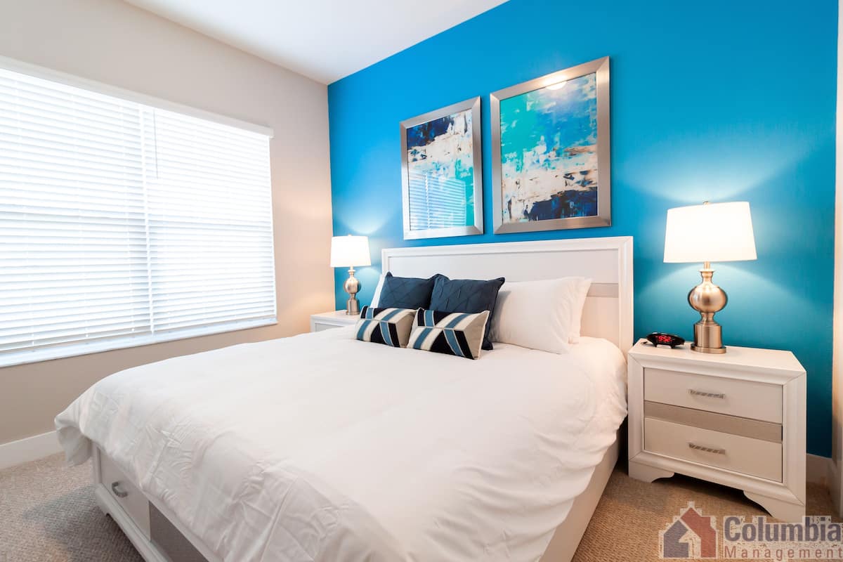 Townhouse Mewah, 4 kamar tidur, pemandangan resor (42) | Seprai premium dan didekorasi berbeda-beda