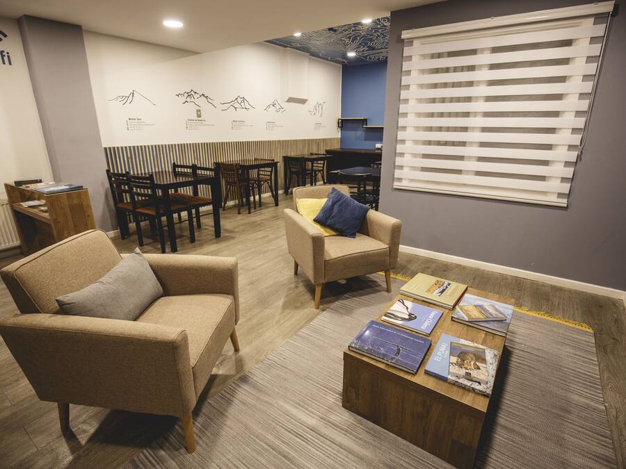 Sitzecke in der Lobby