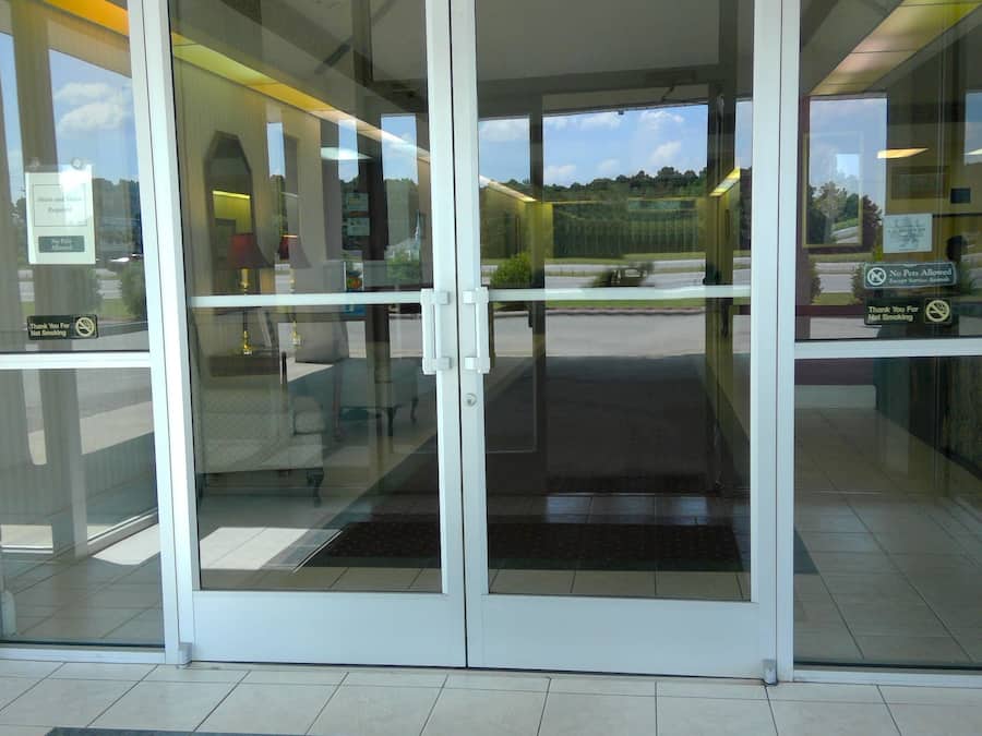 Entrada da propriedade